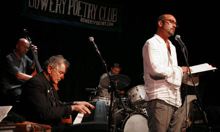 Click Here To View John Ventimiglia (The Sopranos) with David Amram at The Bowery Poetry Club doing "I Think Of Neal."