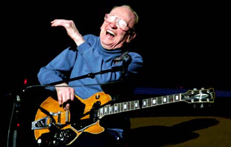 Doing What He Loved . . . Loving What He Was Doing! - Click Here For Great Video of Les Paul at VideoSurf!