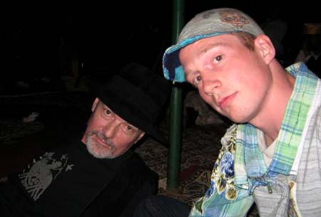 Michael and Marlon Pollock in Joujouka 2009.