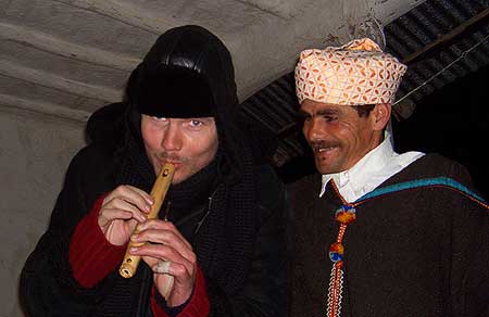 BillyCorgan of Smashing Pumpkins in Joujouka, 2006.