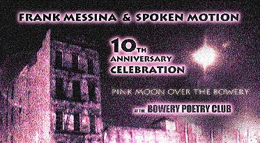 The War Poets converged for an evening of celebration at The BPC for The Spoken Motion 10th Anniversary! - Click Here To View The PhotoBook! -
