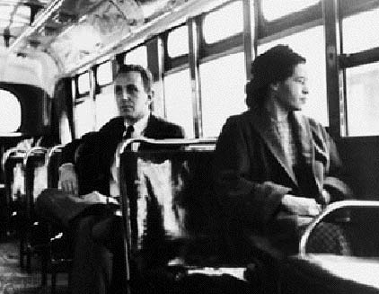 Rosa Parks - 1913-2005 -  Click Here to read Rita Dove's poem for Rosa Parks.